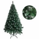 Bild 4 von MDHAND Künstlicher Weihnachtsbaum 6ft 650 Zweig Weihnachtsbaum PVC-Zweig Eisen Stand, mit Metallbügel