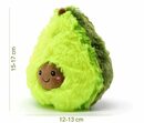 Bild 2 von soma Kuscheltier süße Avocado 15 cm Lebensmittel Früchte grün Gesicht, Super weicher Plüsch Stofftier Kuscheltier für Kinder zum spielen