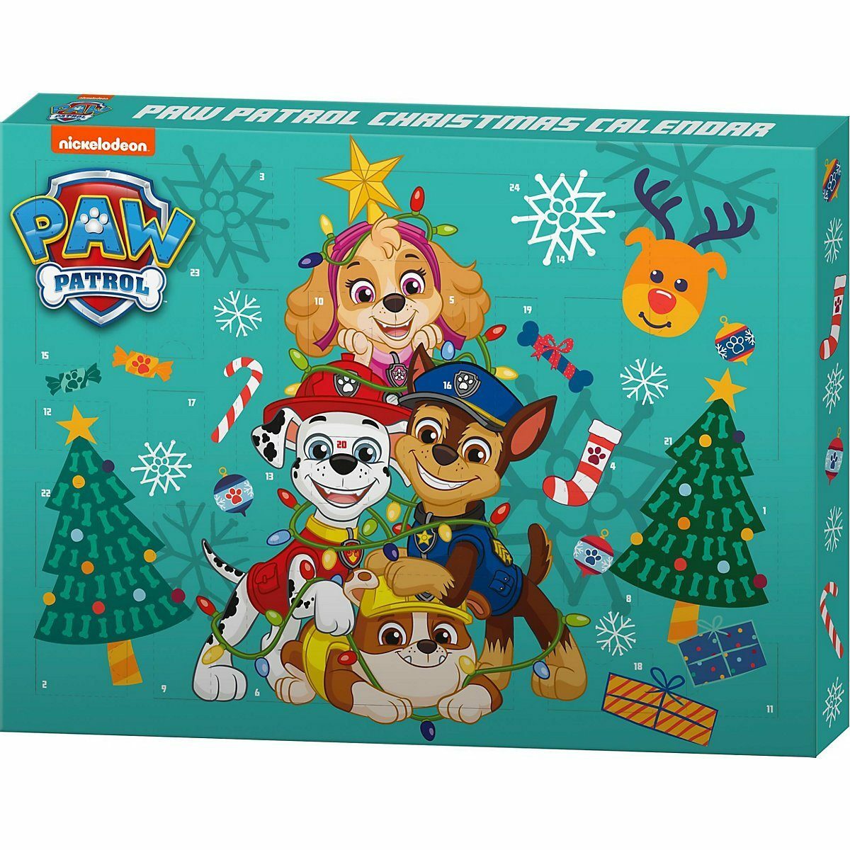 PAW PATROL Adventskalender PAW Patrol Beauty Calendar 'Holiday Heroes