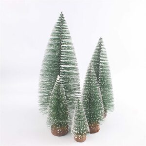 BOTRIBAS Künstlicher Weihnachtsbaum 10er Pack Mini-Weihnachtsbaum, künstlicher Weihnachtsbaum, 10/15/20/25/30 cm