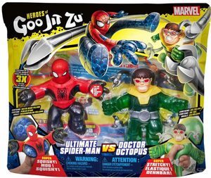 Moose Actionfigur Heroes of Goo Jit Zu - Marvel Battlepack - Iron Spider vs Dr Octopus