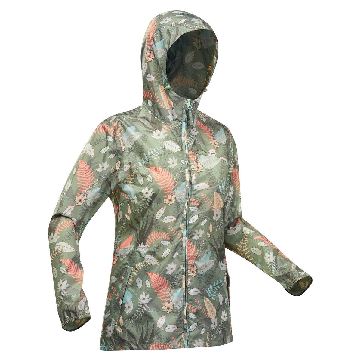 Bild 1 von Regenjacke Damen winddicht wasserabweisend Wandern - Raincut Full Zip Luxurious