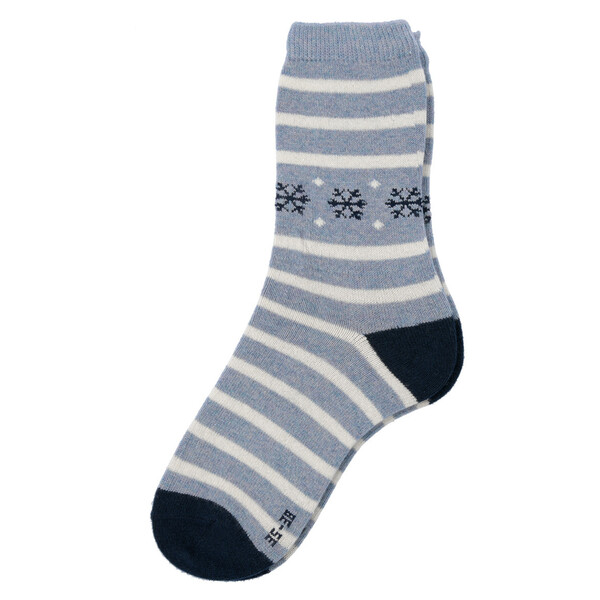 Gi&Gi Selbstklebende Damen-Socken Mit Fächern - Gemustert, Spitze, 20 Denier, Made In Italy