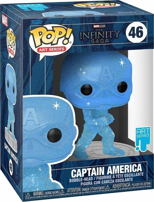 Bild 2 von Funko Actionfigur Funko POP! Marvel: Art Series - Captain America #46