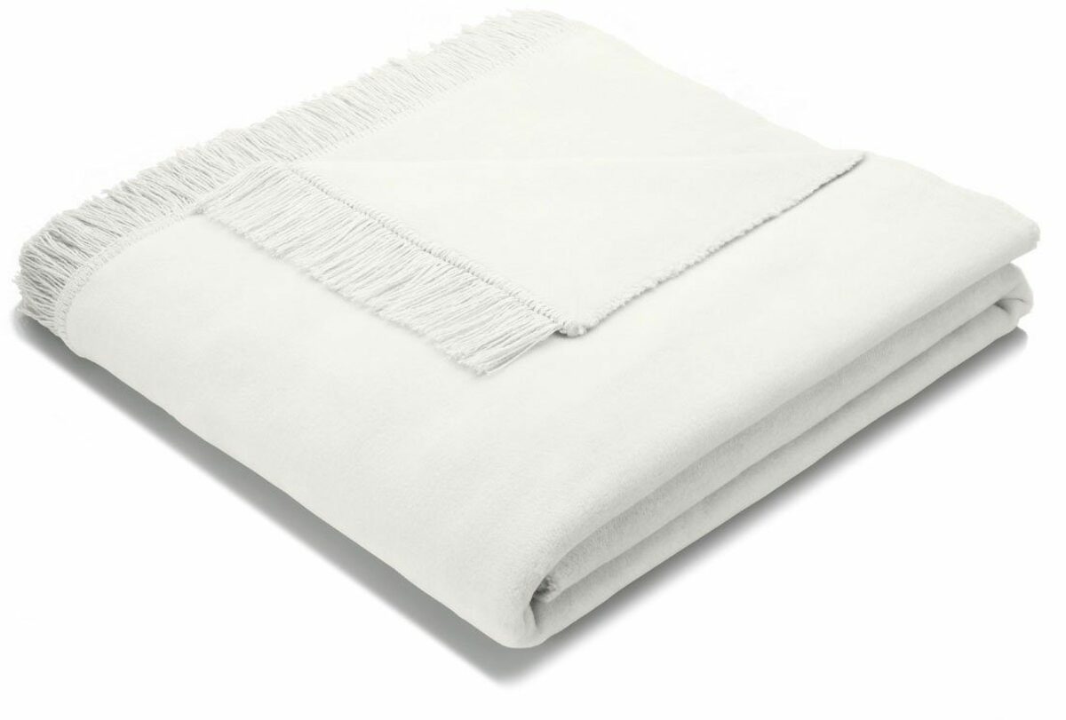 Bild 1 von Wohndecke Unicolour Franse, Biederlack, in vielen Farben, Kuscheldecke