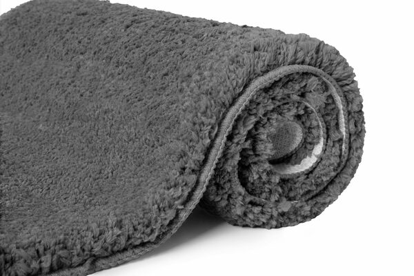 Bild 4 von Badematte Sanremo my home, Höhe 30 mm, rutschhemmend beschichtet, fußbodenheizungsgeeignet, schnell trocknend, strapazierfähig, Polyester, rechteckig, Badteppich, unifarben, rechteckig, rund