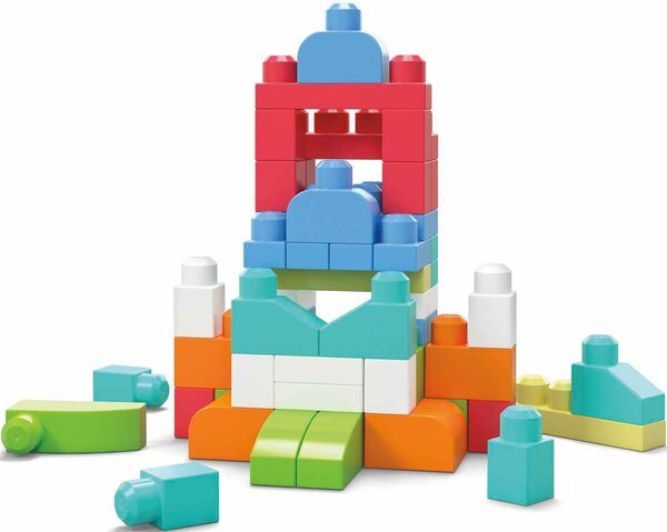 Bild 1 von MEGA BLOKS Spielbausteine First Builders, Bausteine-Beutel, (60 St)