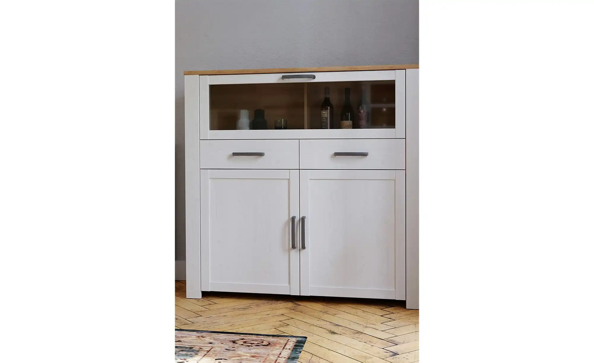 Bild 3 von Barschrank Toneo Eiche Sibiu weiß (Nachbildung)