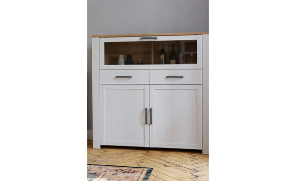 Bild 3 von Barschrank Toneo Eiche Sibiu weiß (Nachbildung)