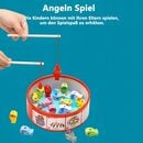 Bild 2 von Wenta Lernspielzeug Magnetische Angelspiel Holzspielzeug (Fischspielzeug, Montessori, Feinmotorik Lernen, Weihnachtsgeschenk), Massivholz Baustein Wiehnachten Geschenk