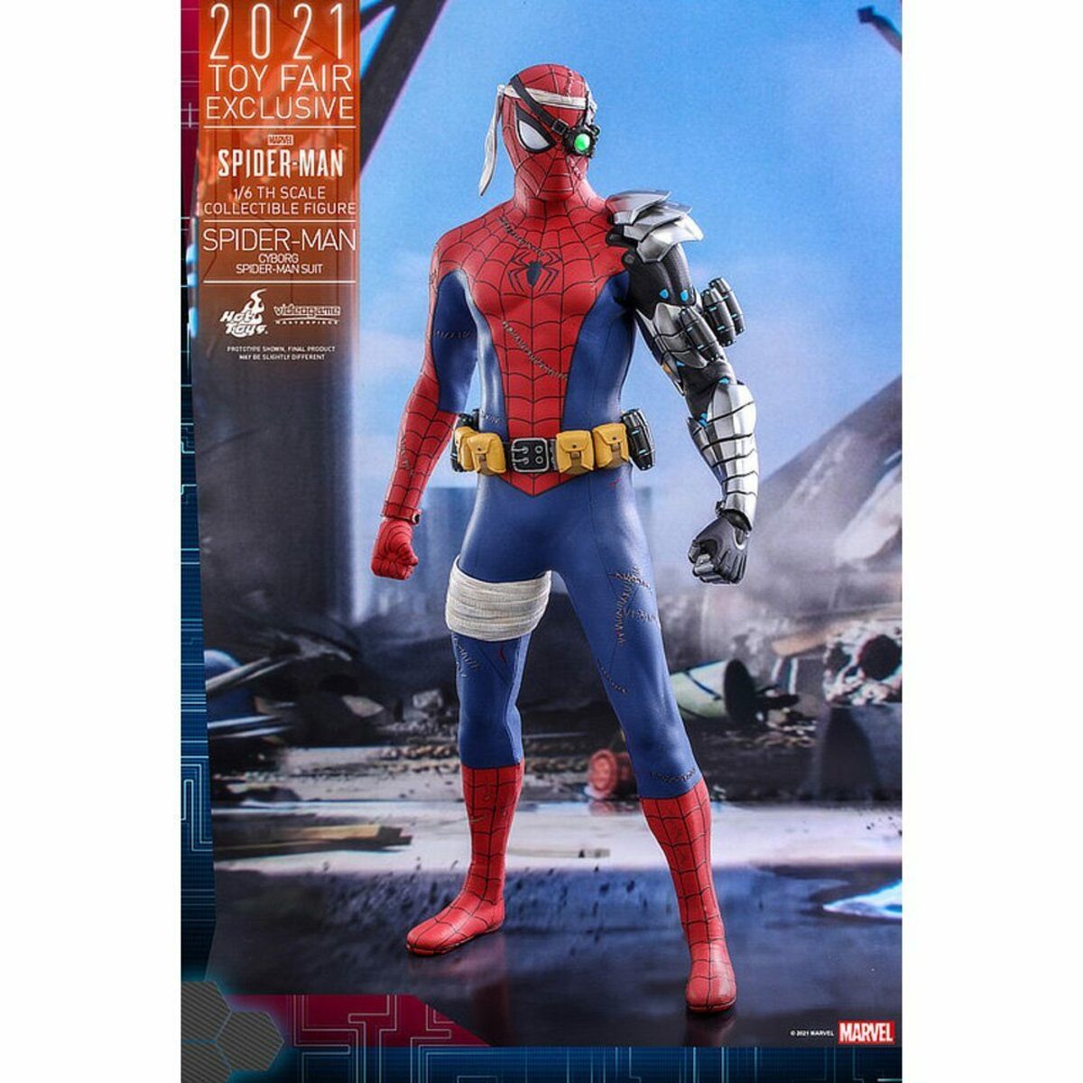 Bild 1 von Hot Toys Actionfigur Spider-Man Cyborg Suit (2021 Toy Fair Exclusive) - Marvel