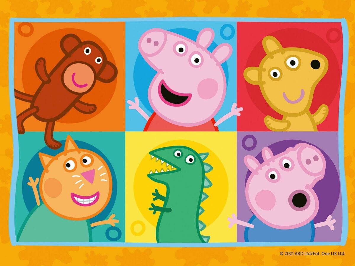 Bild 2 von Ravensburger Würfelpuzzle Spaß mit Peppa, 12 Puzzleteile, Made in Germany, FSC® - schützt Wald - weltweit