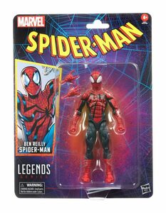 Hasbro Actionfigur Spider-Man Marvel Legends Retro Collection Ben Reilly Spider-Man 15 cm