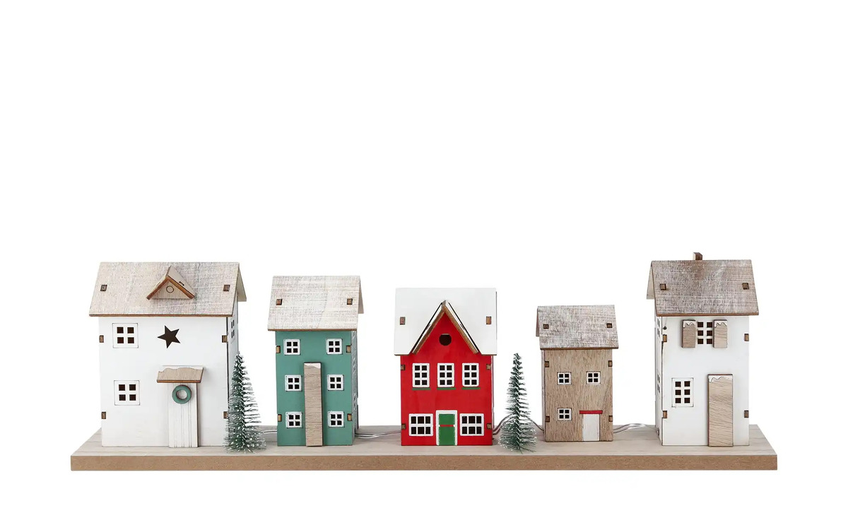 Bild 1 von LED Objekt Häuserreihe