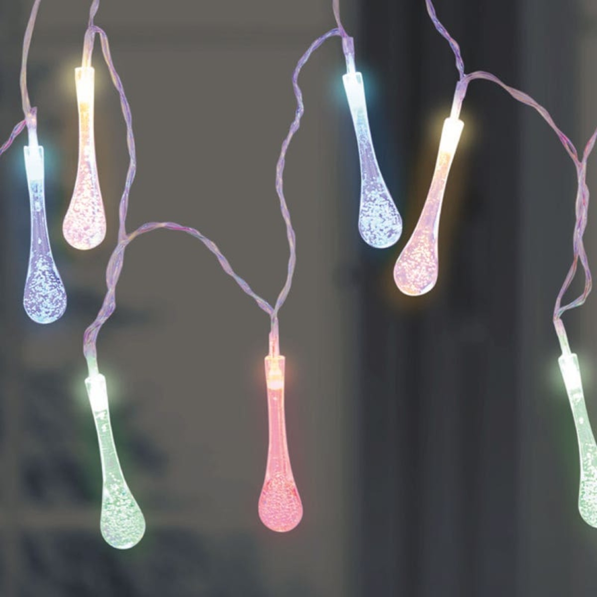 Bild 1 von LED-Lichterkette in Wassertropfen-Design, ca. 335cm