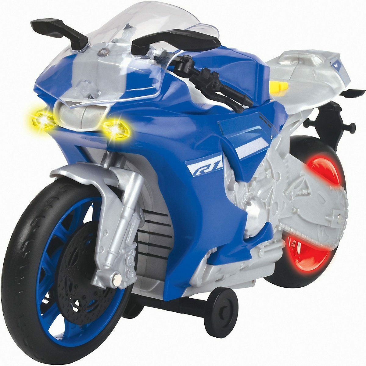 Bild 1 von Dickie Toys Spielzeug-Auto Yamaha R1 - Wheelie Raiders mit Licht & Sound