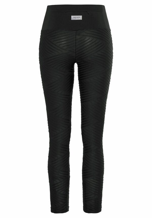 Bild 3 von LASCANA ACTIVE Leggings -Sportleggings mit 3D-Struktur, Loungewear