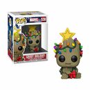 Bild 4 von Funko Actionfigur Funko POP!-Vinyl Figur Groot (Holidays) Exklusive, Glow in The Dark