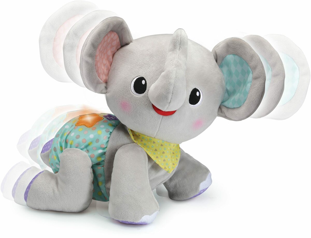 Bild 1 von Vtech® Kuscheltier VTechBaby, Krabbel mit mir - Elefant, grau