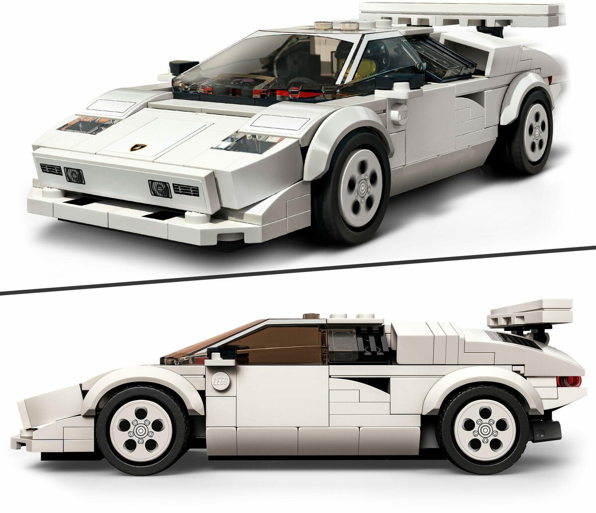 Bild 3 von LEGO® Konstruktionsspielsteine Lamborghini Countach (76908), LEGO® Speed Champions, (262 St), Made in Europe