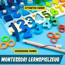 Bild 2 von GelldG Lernspielzeug Spielzeug ab 3 Jahren Holzspielzeug Angelspiel Kinder Lernspiele