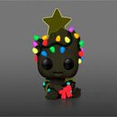Bild 3 von Funko Actionfigur Funko POP!-Vinyl Figur Groot (Holidays) Exklusive, Glow in The Dark