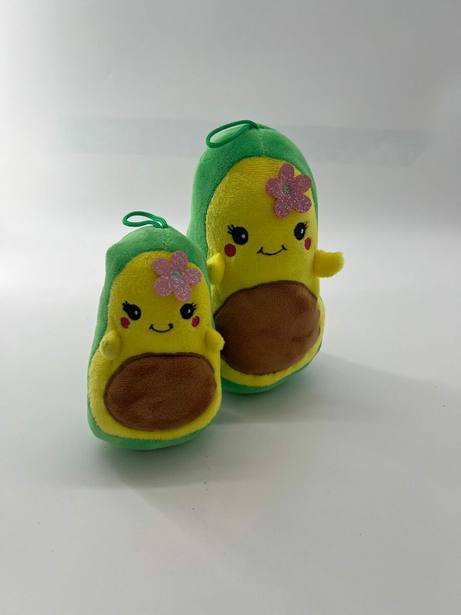 Bild 4 von soma Kuscheltier süße Avocado 20 cm Lebensmittel Früchte grün Gesicht, Super weicher Plüsch Stofftier Kuscheltier für Kinder zum spielen