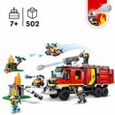 Bild 2 von LEGO® Konstruktionsspielsteine Einsatzleitwagen der Feuerwehr (60374), LEGO® City, (502 St), Made in Europe