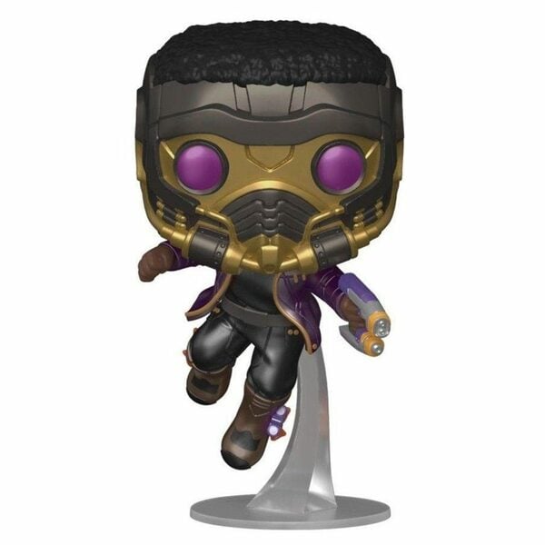 Bild 1 von Funko Actionfigur POP! T'Challa Star-Lord (Metallic Special Edition) - Marvel What If…?