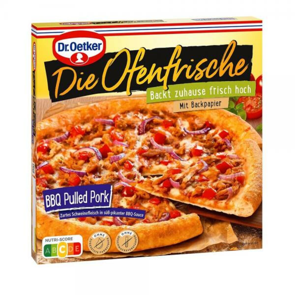 Bild 1 von Dr. Oetker Die Ofenfrische Pizza Pulled Pork