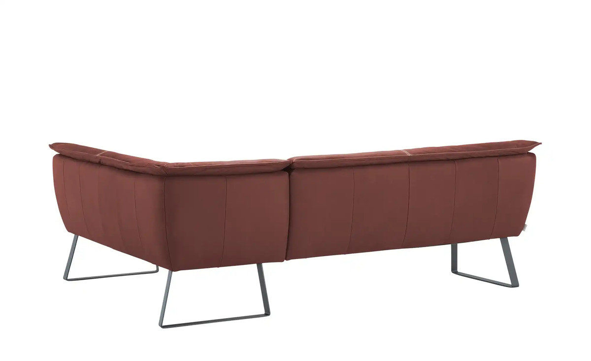 Bild 4 von Eckbank  Leder Alino Rot ca. 263x192 cm