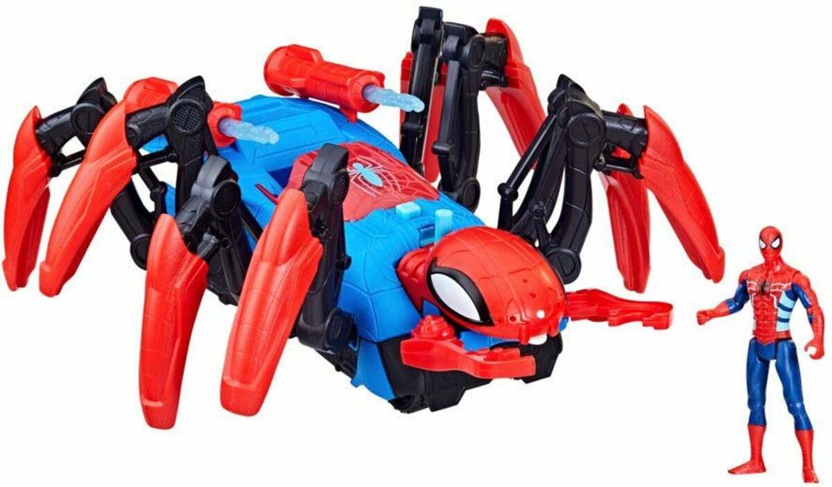 Bild 2 von Hasbro Actionfigur Marvel Spider-Man Krabbelspinne mit Wasserspritze