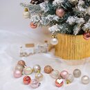Bild 4 von SCOBLA Weihnachtsbaumkugel Weihnachtskugeln Weihnachtsbaumschmuck (33 St), Weihnachtskugeln Kunststoff, Christbaumschmuck Weihnachtskugeln Set