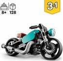 Bild 3 von LEGO® Konstruktionsspielsteine Oldtimer Motorrad (31135), LEGO® Creator 3in1, (128 St)