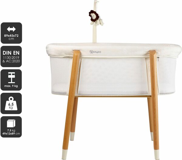 Bild 4 von BabyGo Babybett SleepGood mesh, weiß
