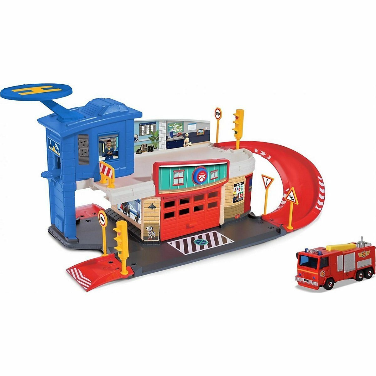 Bild 2 von Dickie Toys Spielzeug-Auto Feuerwehrmann Sam Police Action Centre