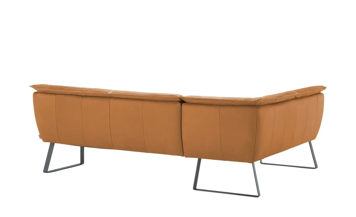 Bild 3 von Eckbank  Leder Alino Orange ca. 192x243 cm