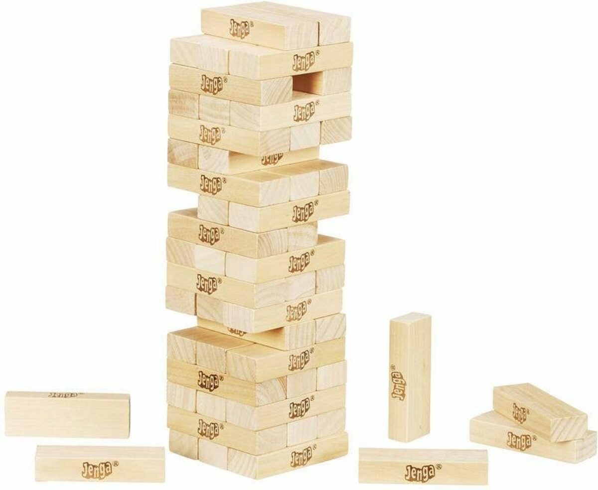 Bild 2 von Hasbro Spiel, Holzspielzeug, Jenga Classic