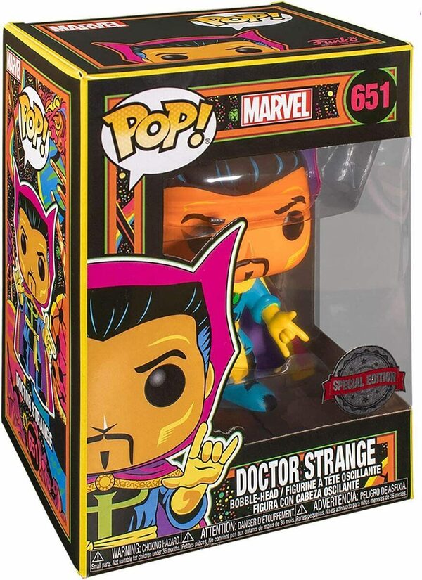 Bild 2 von Funko Actionfigur Funko POP! Marvel: Blacklight Special Edition - Doctor Strange #651