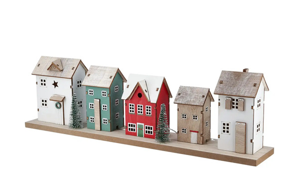 Bild 2 von LED Objekt Häuserreihe