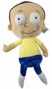 soma Kuscheltier Rick & Morty Kuscheltier Plüsch Plüschfigur Morty Mund zu 67 cm, Super weicher Plüsch Stofftier Kuscheltier für Kinder zum spielen