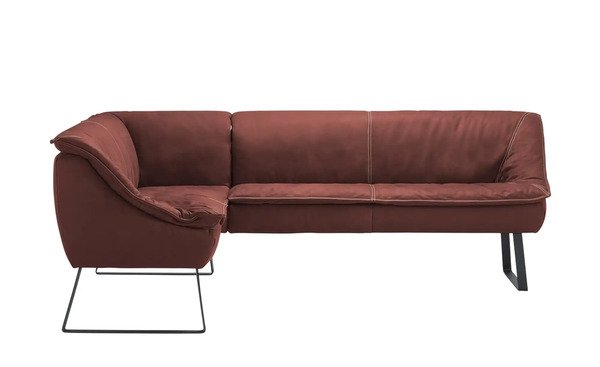 Bild 3 von Eckbank  Leder Alino Rot ca. 192x283 cm