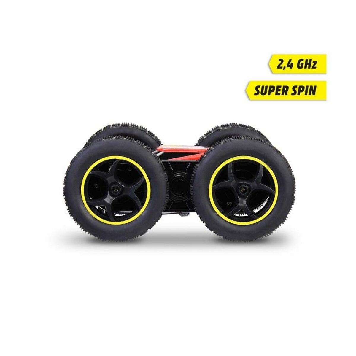 Bild 3 von Dickie Toys RC-Buggy RC Tumbling Flippy Stuntauto, 1:28 2,4 GHz Rot Schwarz ferngesteuert Flipfahrzeug