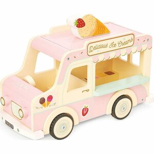 Le Toy Van Spielzeug-Auto ME083 Eiswagen aus Holz