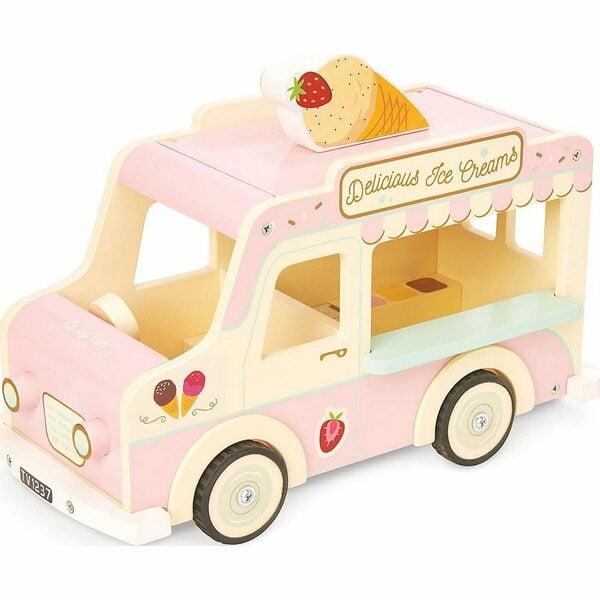 Bild 1 von Le Toy Van Spielzeug-Auto ME083 Eiswagen aus Holz