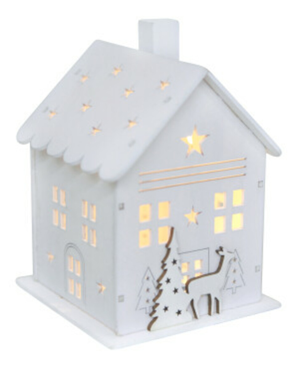 Bild 1 von LED-Haus Weihnachten
       
       verschiedene Ausführungen
   
      weiß
