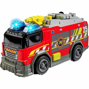 Dickie Toys Spielzeug-Auto Fire Truck - Feuerwehrauto mit Licht & Sound