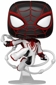 Funko Actionfigur Funko POP! Marvel Gameverse: Spider Man - Miles Morales (T.R.A.C.K. Suit) #768