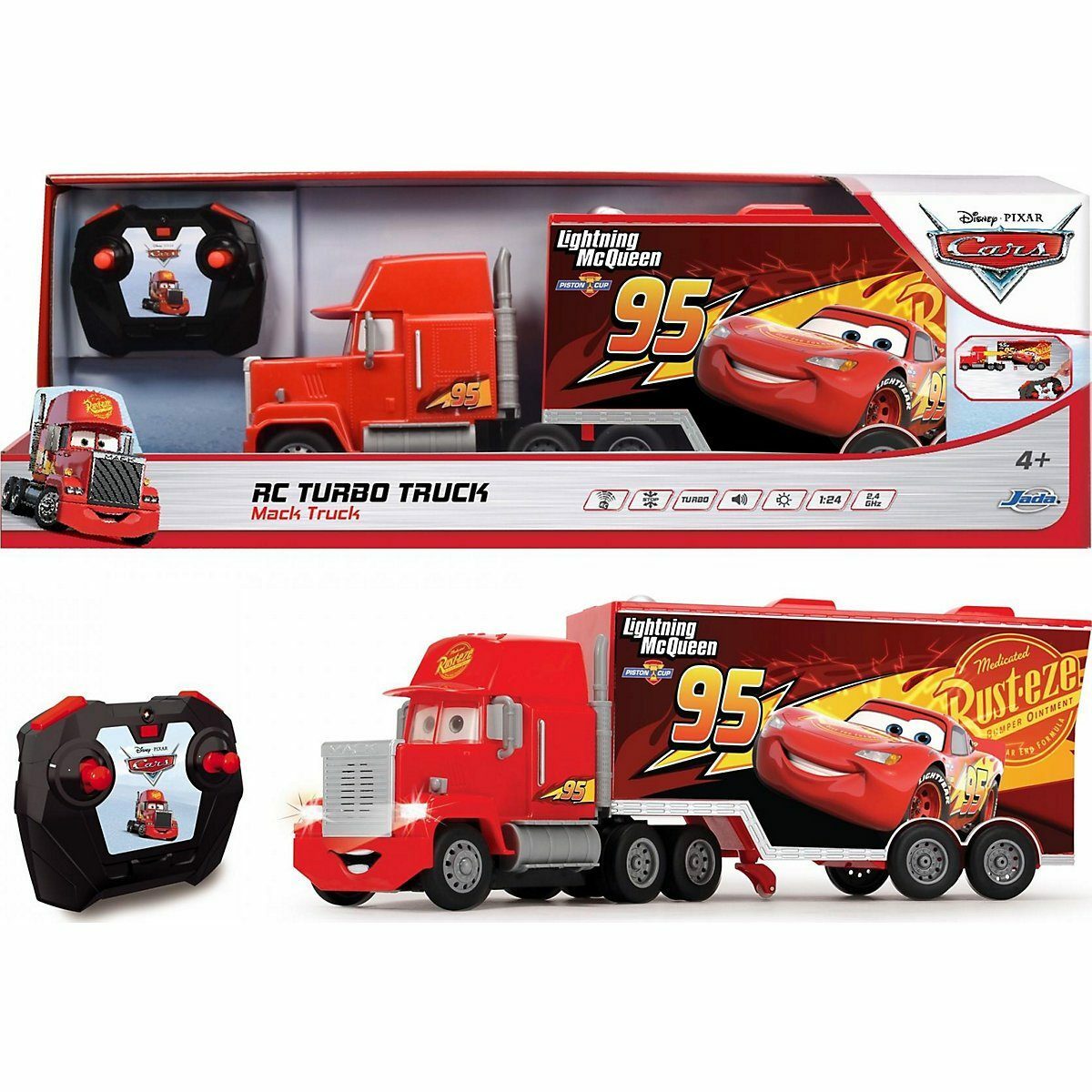 Bild 1 von Dickie Toys Spielzeug-Auto RC Cars Turbo Mack Truck
