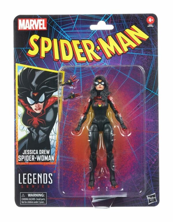 Bild 1 von Hasbro Actionfigur Spider-Man Marvel Legends Retro Jessica Drew Spider-Woman 15 cm